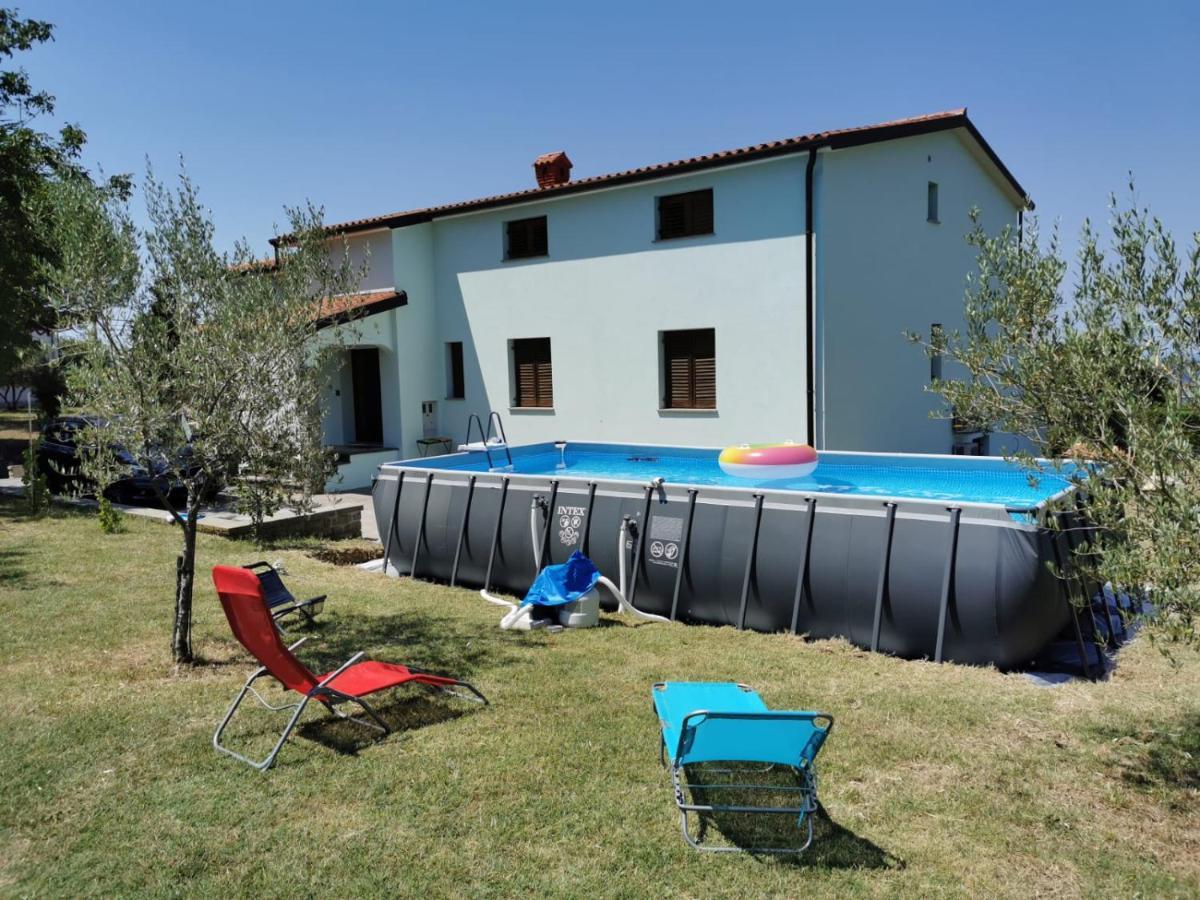 Sea View Istrian Countryside Apartment - Rota Dragonja المظهر الخارجي الصورة